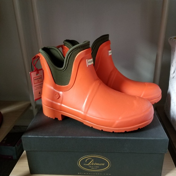 Hunter for Target Orange Rain Boots NWT - Picture 2 of 5